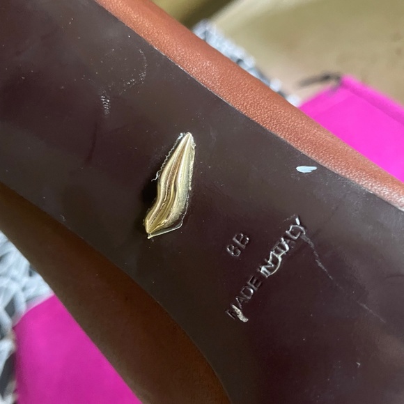 Diane Von Furstenberg Paden Brandy Tumbled Calf Leather Boot sz 8 - Picture 11 of 13